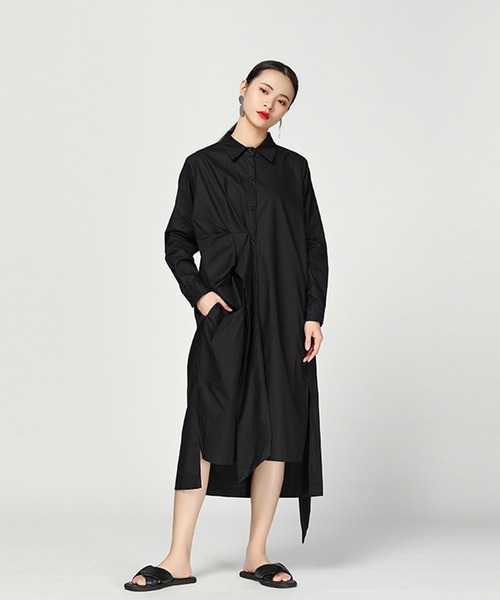 個性的なデザイナーシリーズ C Yards ワンピース シャツワンピース Cヤード シーヤード のファッション通販 Zozotown