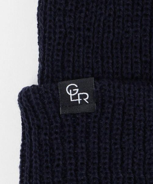 green label relaxing（グリーンレーベルリラクシング）の「SC GLR USA ロゴ ビーニー ニット キャップ（ニットキャップ/ビーニー・メンズ・ブラウン/ブラック/オリーブ/ネイビー/マスタード/ダークグレー/パープル/ダークブラウン・FREE）」の15枚目の写真