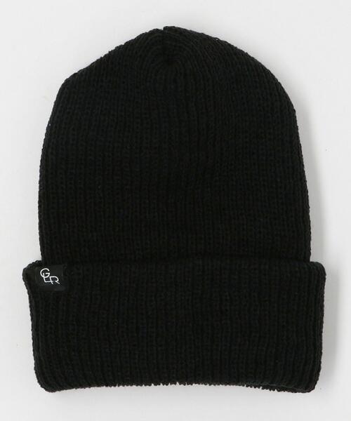 green label relaxing（グリーンレーベルリラクシング）の「SC GLR USA ロゴ ビーニー ニット キャップ（ニットキャップ/ビーニー・メンズ・ブラウン/ブラック/オリーブ/ネイビー/マスタード/ダークグレー/パープル/ダークブラウン・FREE）」の10枚目の写真