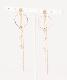 Noela（ノエラ）の「ビジューチェーンピアス（ピアス（両耳用））」