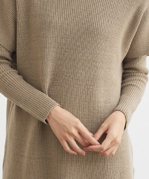 レイヤードニットセットアップ