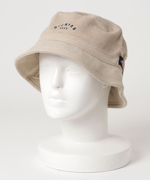 Dickies（ディッキーズ）の「WEGO/Dickies コーデュロイバケットハット（ハット・レディース・ベージュ/ブラック/ブラウン・FREE）」の7枚目の写真