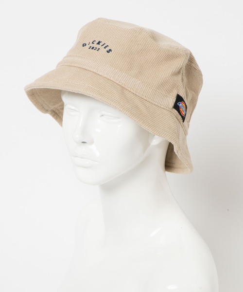 Dickies（ディッキーズ）の「WEGO/Dickies コーデュロイバケットハット（ハット・レディース・ベージュ/ブラック/ブラウン・FREE）」の8枚目の写真