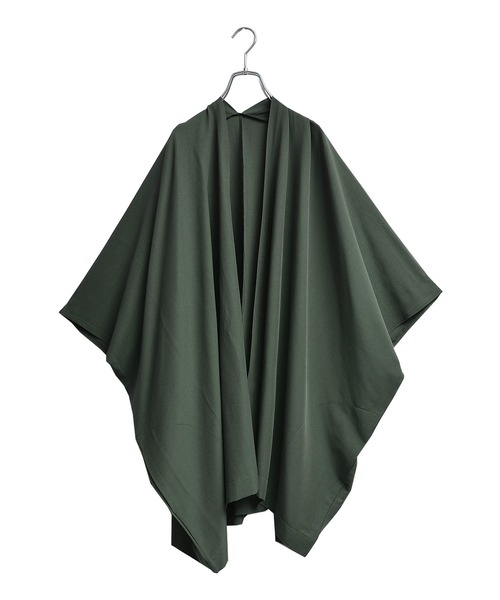 MinoriTY（マイノリティ）の「メンズリラックス着流しカーデポンチョ（カーディガン/ボレロ・メンズ・ブラウン/ブルー/ブラック/カーキ・L/M）」の21枚目の写真