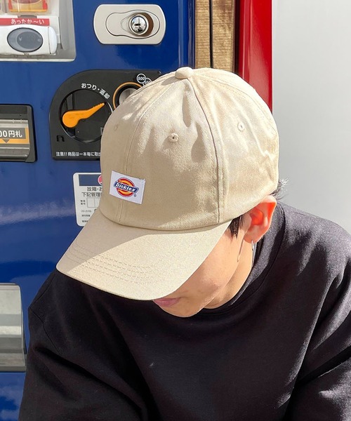Dickies(ディッキーズ)の「Dickies/ ディッキーズ CLASSIC LABEL FULLCAP キャップ(キャップ・メンズ・ホワイト/ブラック/ワインレッド/ベージュ/ネイビー・FREE)」の4枚目の写真