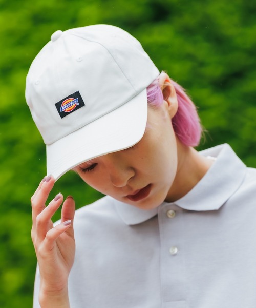 Dickies(ディッキーズ)の「Dickies/ ディッキーズ CLASSIC LABEL FULLCAP キャップ(キャップ・メンズ・ホワイト/ブラック/ワインレッド/ベージュ/ネイビー・FREE)」の2枚目の写真