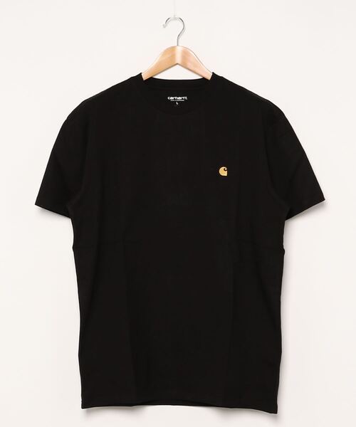 Carhartt WIP(カーハートダブリューアイピー)の「S/S CHASE T-SHIRT(Tシャツ/カットソー・メンズ・ホワイト/パープル/ブラック/ミント/オレンジ/グリーン/ヘザーグレー/ダークグリーン/イエロー/バーガンディー・X-SMALL/SMALL/MEDIUM/LARGE/X-LARGE/XX-LARGE)」の2枚目の写真