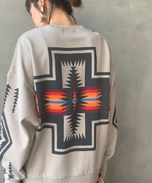 [PENDLETON/ペンドルトン] 別注 バックプリントロングスリーブスウェット