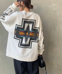 [PENDLETON/ペンドルトン] 別注 バックプリントロングスリーブスウェット
