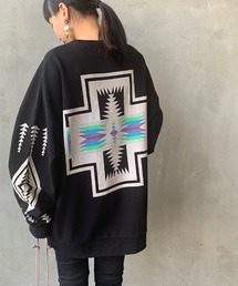 [PENDLETON/ペンドルトン] 別注 バックプリントロングスリーブスウェット