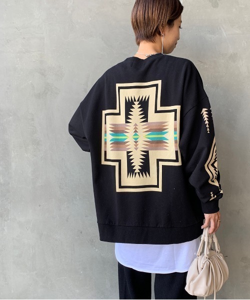 PENDLETON/ペンドルトン] 別注 バックプリントロングスリーブ
