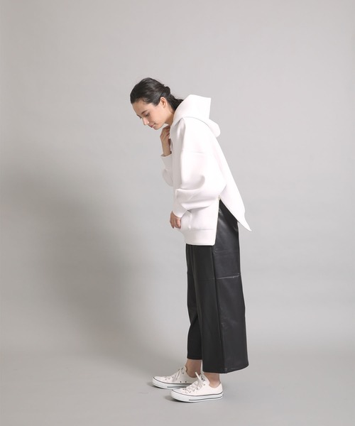 激安特価 アニーカANIECA Hoodie Zip Side トップス