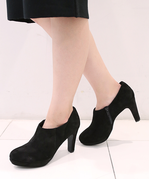 STUDIOUS（ステュディオス）の「プレーンブーティ（ブーティ・レディース・ブラック/ベージュ/ネイビー・LARGE/SMALL/MEDIUM）」の13枚目の写真