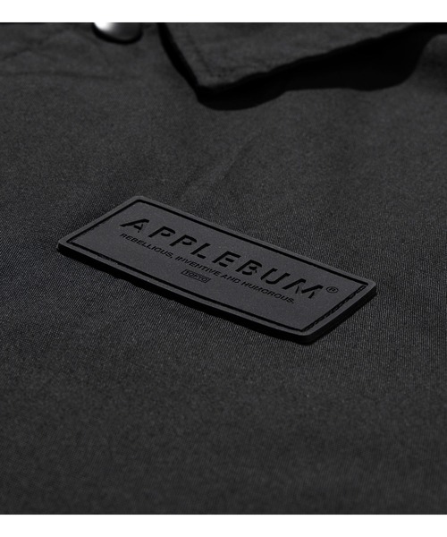 APPLEBUM（アップルバム）の「Logo Wappen Coach Jacket（ブルゾン・メンズ・ブラック・SMALL/MEDIUM/LARGE/X-LARGE/XX-LARGE）」の6枚目の写真