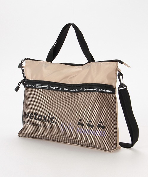 メッシュポケットスクールバッグ トートバッグ Lovetoxic ラブトキシック のファッション通販 Zozotown