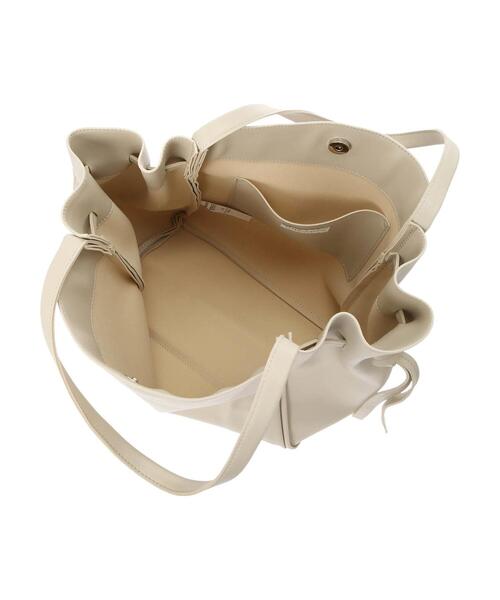 earth music&ecology（アースミュージックアンドエコロジー）の「巾着トートバッグ ＊（トートバッグ・レディース・ブラック/ベージュ・FREE）」の11枚目の写真