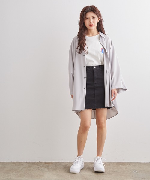 JUNRED（ジュンレッド）の「ポンチョシャツ（シャツ/ブラウス・メンズ・ブラウン/グリーン/グレー・M/L）」の18枚目の写真