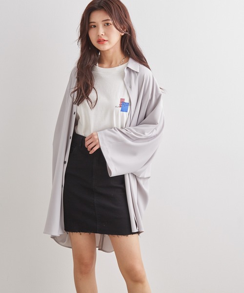 JUNRED（ジュンレッド）の「ポンチョシャツ（シャツ/ブラウス・メンズ・ブラウン/グリーン/グレー・M/L）」の20枚目の写真