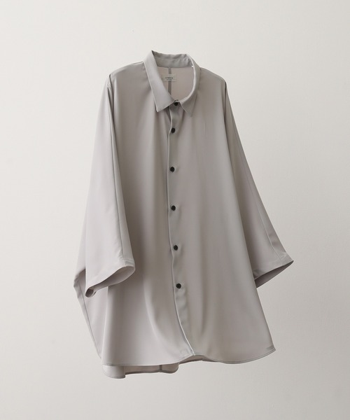 JUNRED（ジュンレッド）の「ポンチョシャツ（シャツ/ブラウス・メンズ・ブラウン/グリーン/グレー・M/L）」の17枚目の写真