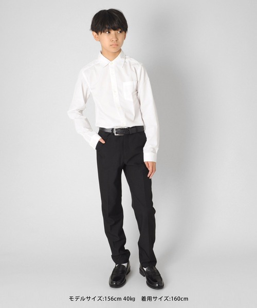 GLAZOS(グラソス)の「ドレスシャツ(シャツ/ブラウス・キッズ・ホワイト/ブルー・160cm/140cm/170cm/130cm/150cm)」の4枚目の写真