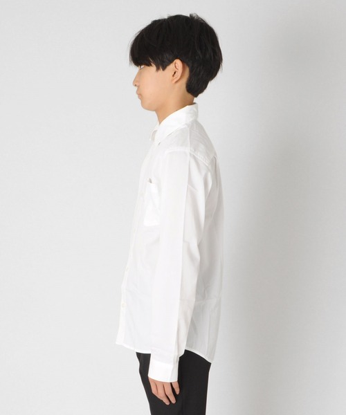 GLAZOS(グラソス)の「ドレスシャツ(シャツ/ブラウス・キッズ・ホワイト/ブルー・160cm/140cm/170cm/130cm/150cm)」の10枚目の写真