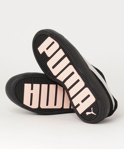 さっちページ セール】PUMA プーマ W SKYE LITE PLATFORM SUEDE 381527 01BK/W.WH