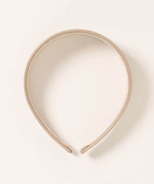 Three Four Time（ｽﾘｰﾌｫｰﾀｲﾑ）の「ツヤシンプルカチューシャ（カチューシャ・レディース・ピンク/ブラック/ブルー/ベージュ・FREE）」の7枚目の写真