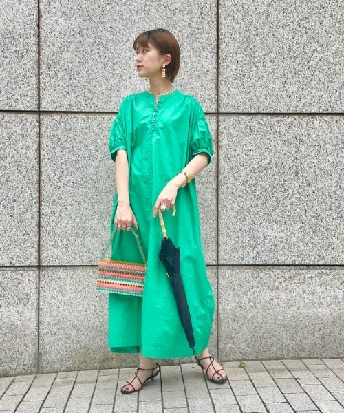 Ray BEAMS（レイビームス）の「Ray BEAMS / フチ レース 長傘（長傘・レディース・ブラック/サックスブルー・ONE SIZE）」の13枚目の写真