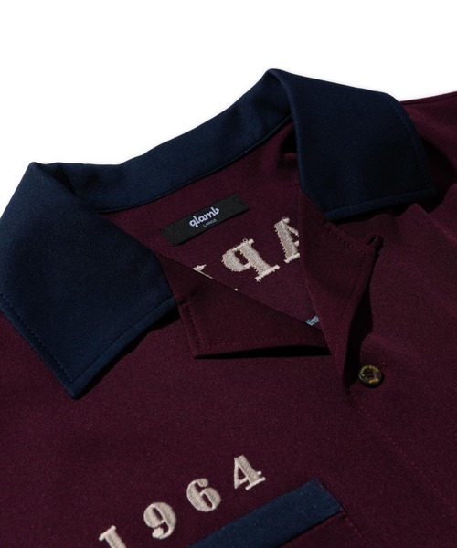 glamb（グラム）の「Needlework bowling SH / ニードルワークボウリングシャツ（シャツ/ブラウス・メンズ・ブラック/ワイン・M/S/L）」の7枚目の写真