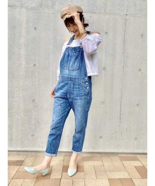 GAP（ギャップ）の「オフショルダー アイレット トップス（シャツ/ブラウス・レディース・ホワイト/ブルー/ブラック・S/M/XS/L/XXS）」の10枚目の写真