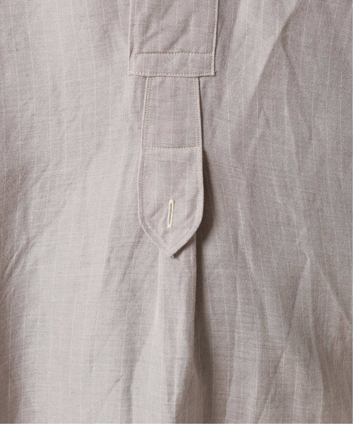 JOURNAL STANDARD J.S HOMESTEAD（ジャーナルスタンダードホームステッド）の「BUCK TUCK ドレスシャツ（シャツ/ブラウス・メンズ・ベージュ/ホワイト/グレー・FREE）」の15枚目の写真