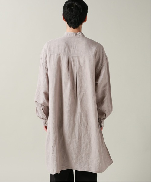 JOURNAL STANDARD J.S HOMESTEAD（ジャーナルスタンダードホームステッド）の「BUCK TUCK ドレスシャツ（シャツ/ブラウス・メンズ・ベージュ/ホワイト/グレー・FREE）」の8枚目の写真