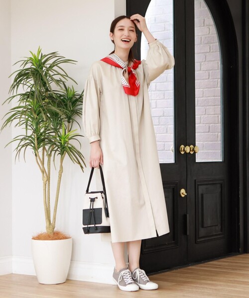 MACKINTOSH PHILOSOPHY☆パフスリーブロングシャツワンピース MACKINTOSH PHILOSOPHY☆パフスリーブロングシャツワンピース