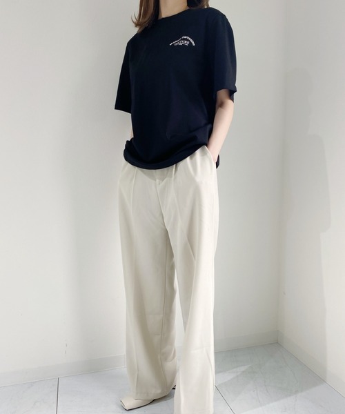 CLEA(クレア)の「アーチロゴTee(Tシャツ/カットソー・レディース・ホワイト/ブラック・FREE)」の13枚目の写真