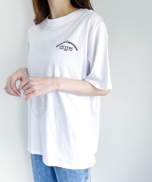 CLEA(クレア)の「アーチロゴTee(Tシャツ/カットソー・レディース・ホワイト/ブラック・FREE)」の17枚目の写真