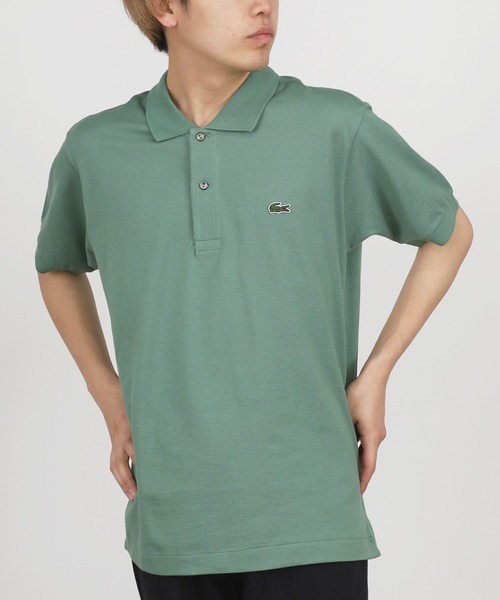 LACOSTE（ラコステ）の「LACOSTE/ラコステ ポロシャツ（ポロシャツ・メンズ・ホワイト/ブラック/ネイビー/バーガンディー/レッド/グリーン/ライトピンク/ライトブルー/ライトグレー/ライトグリーン/ライトブラウン/ブルー・4/3/5/2/6）」の14枚目の写真