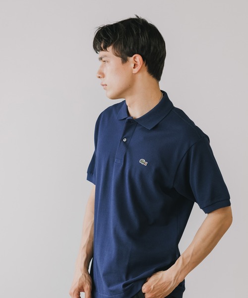 LACOSTE（ラコステ）の「LACOSTE/ラコステ ポロシャツ（ポロシャツ・メンズ・ホワイト/ブラック/ネイビー/バーガンディー/レッド/グリーン/ライトピンク/ライトブルー/ライトグレー/ライトグリーン/ライトブラウン/ブルー・4/3/5/2/6）」の18枚目の写真