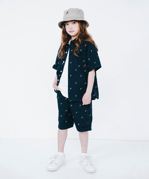 NAUTICA（ノーティカ）の「【NAUTICA/ノーティカ】ロゴ刺繍バケットHAT（ハット・キッズ・ブラック/ベージュ/ネイビー・S/M）」の15枚目の写真