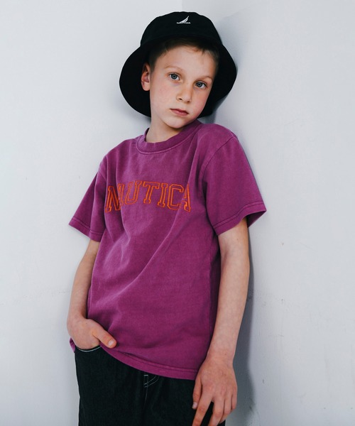 NAUTICA（ノーティカ）の「【NAUTICA/ノーティカ】ロゴ刺繍バケットHAT（ハット・キッズ・ブラック/ベージュ/ネイビー・S/M）」の18枚目の写真