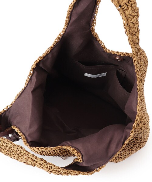 DRESKIP（ドレスキップ）の「◆ペーパーくり手トート（トートバッグ・レディース・ベージュ/ネイビー/グレー/キャメル・00）」の9枚目の写真