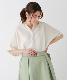SHOO・LA・RUE | 【五明祐子さん着用商品/S-3L】フレンチリネンドルマンスキッパー(シャツ/ブラウス)