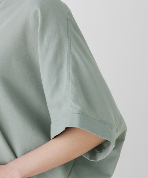 SHOO・LA・RUE（シューラルー）の「◆【S-3L】フレンチリネンドルマンスキッパー（シャツ/ブラウス・レディース・ライトブルー/オフホワイト/グレー系その他3/ブラウン系/ピンク系/マスタード/ブラック/ネイビー系2/ホワイト系/ベージュ・02/03/04/01/05）」の16枚目の写真