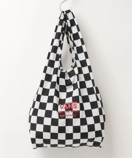 VANS ヴァンズ M VANS SHOPPER TOTE BAG LARGE 121H1190300 CHECKER（ボディバッグ/ウエスト