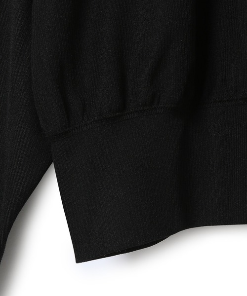 ADAM ET ROPE'（アダムエロペ）の「＜洗える＞シアーリブカーディガン（カーディガン/ボレロ・レディース・ブラック/ホワイト/ブルー/ベージュ・FREE）」の12枚目の写真