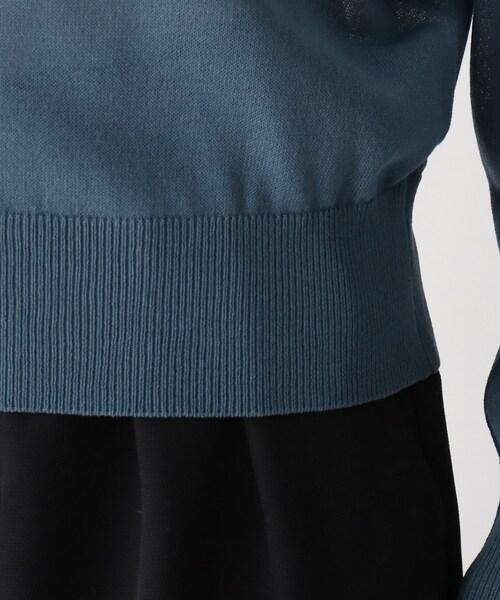 AG by aquagirl（エージーバイアクアガール）の「◆ポケットデザインシアーカーディガン（カーディガン/ボレロ・レディース・ブラック/ブルー/ダークオレンジ・38/36）」の6枚目の写真