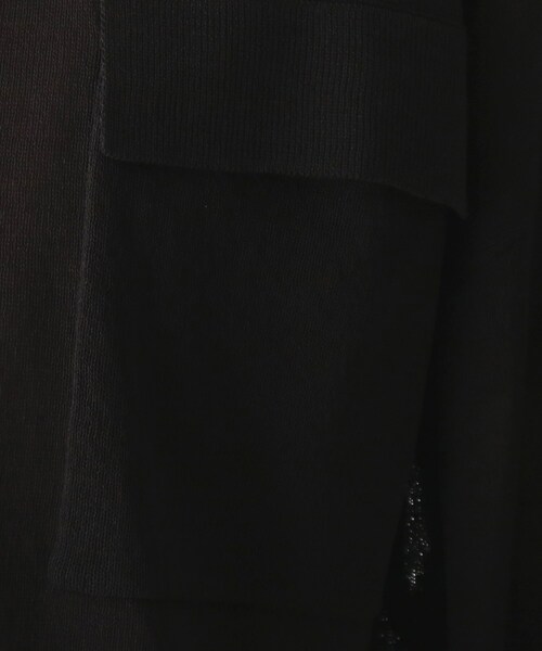 AG by aquagirl（エージーバイアクアガール）の「◆ポケットデザインシアーカーディガン（カーディガン/ボレロ・レディース・ブラック/ブルー/ダークオレンジ・38/36）」の13枚目の写真