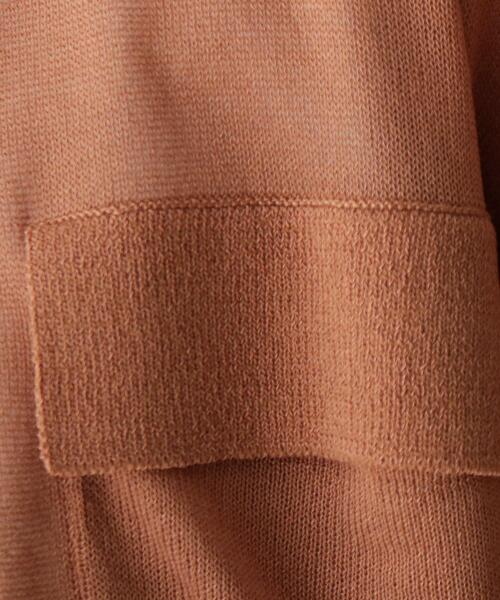 AG by aquagirl（エージーバイアクアガール）の「◆ポケットデザインシアーカーディガン（カーディガン/ボレロ・レディース・ブラック/ブルー/ダークオレンジ・38/36）」の15枚目の写真