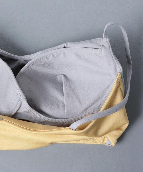 UNITED ARROWS（ユナイテッドアローズ）の「＜AROMATIQUE（アロマティック）＞フィット ブラ ■■■（ブラジャー・レディース・ライトグレー/ブラック/ロイヤルブルー/ベージュ・LARGE/MEDIUM）」の8枚目の写真