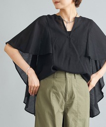 DouDou | 【WEB限定】ポンチョ風ブラウス(シャツ/ブラウス)