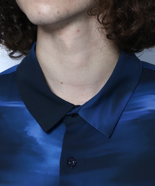 HARE（ハレ）の「サーフェイスシャツ(HARE)（シャツ/ブラウス・メンズ・ブラック/オフホワイト/ブルー・SMALL/MEDIUM）」の13枚目の写真